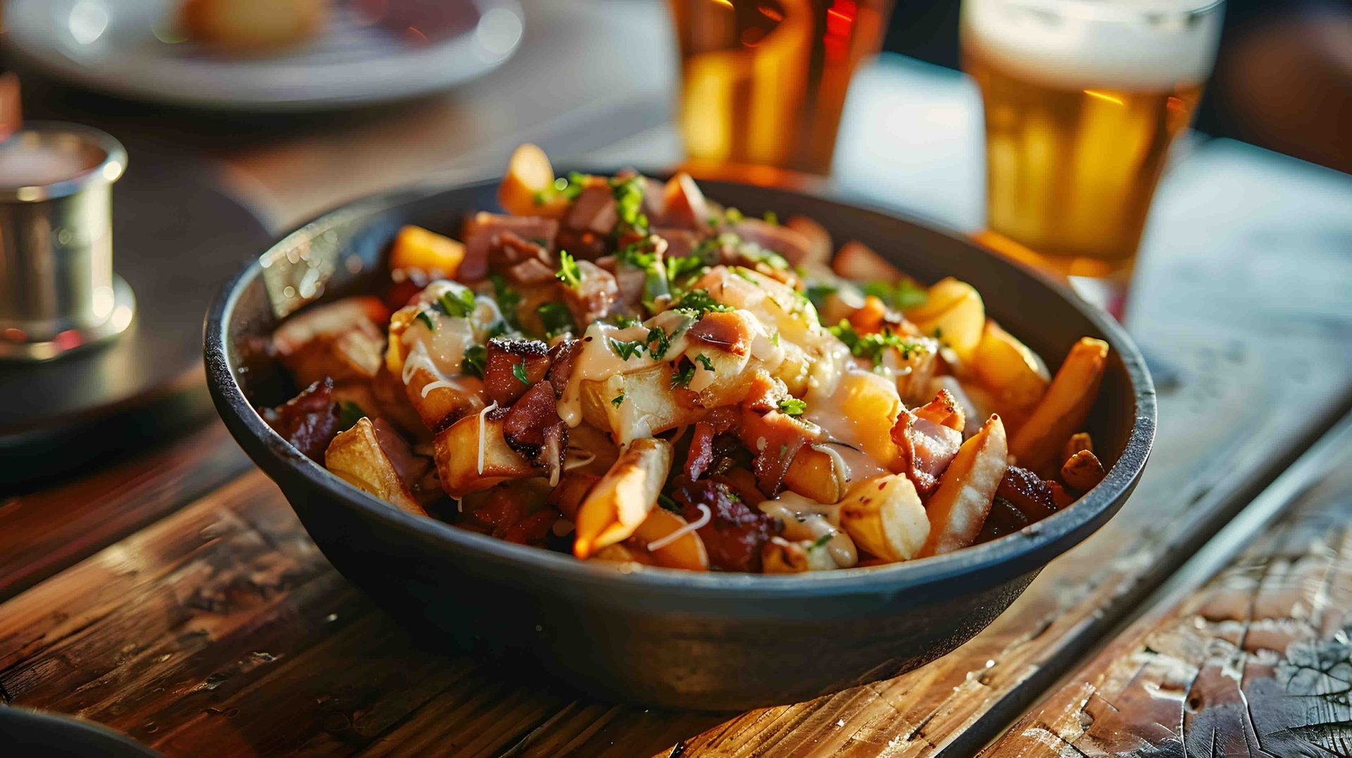 Healthy Loaded Fries 