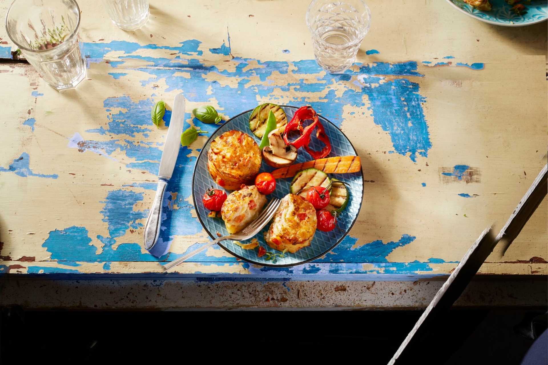 aviko potatis bakelse tomat mozarella