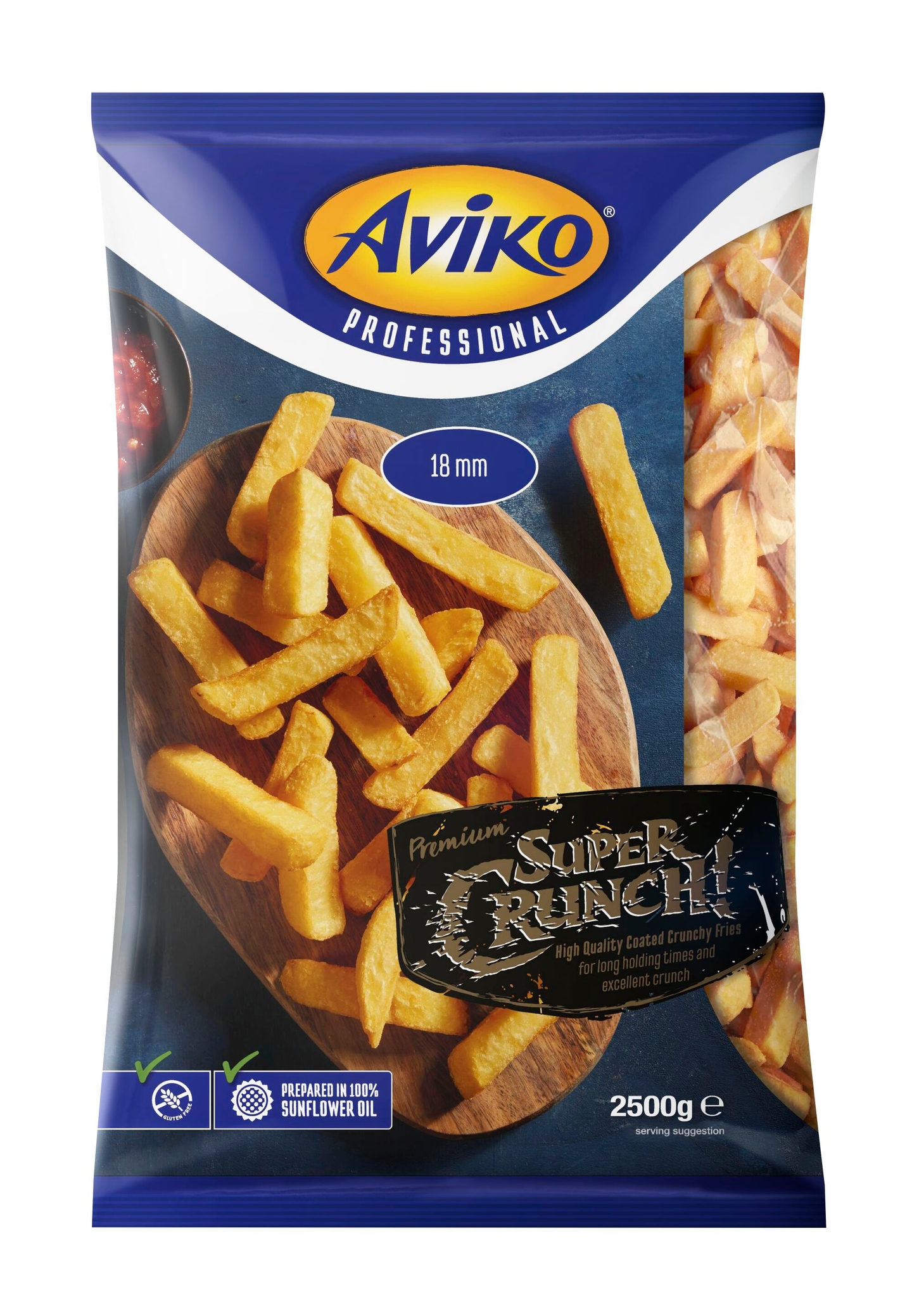 Pommes Frites Restaurang | Super Crunch 18 mm | Aviko Sverige