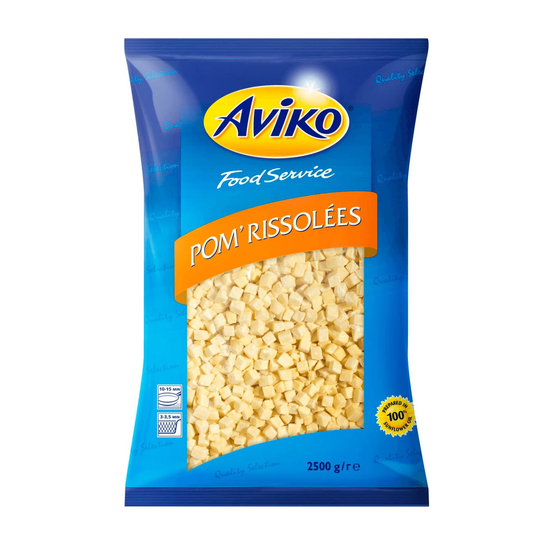pom rissolees produktförpackning aviko