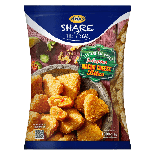 Jalapeno Nacho Cheese Bites Packshot