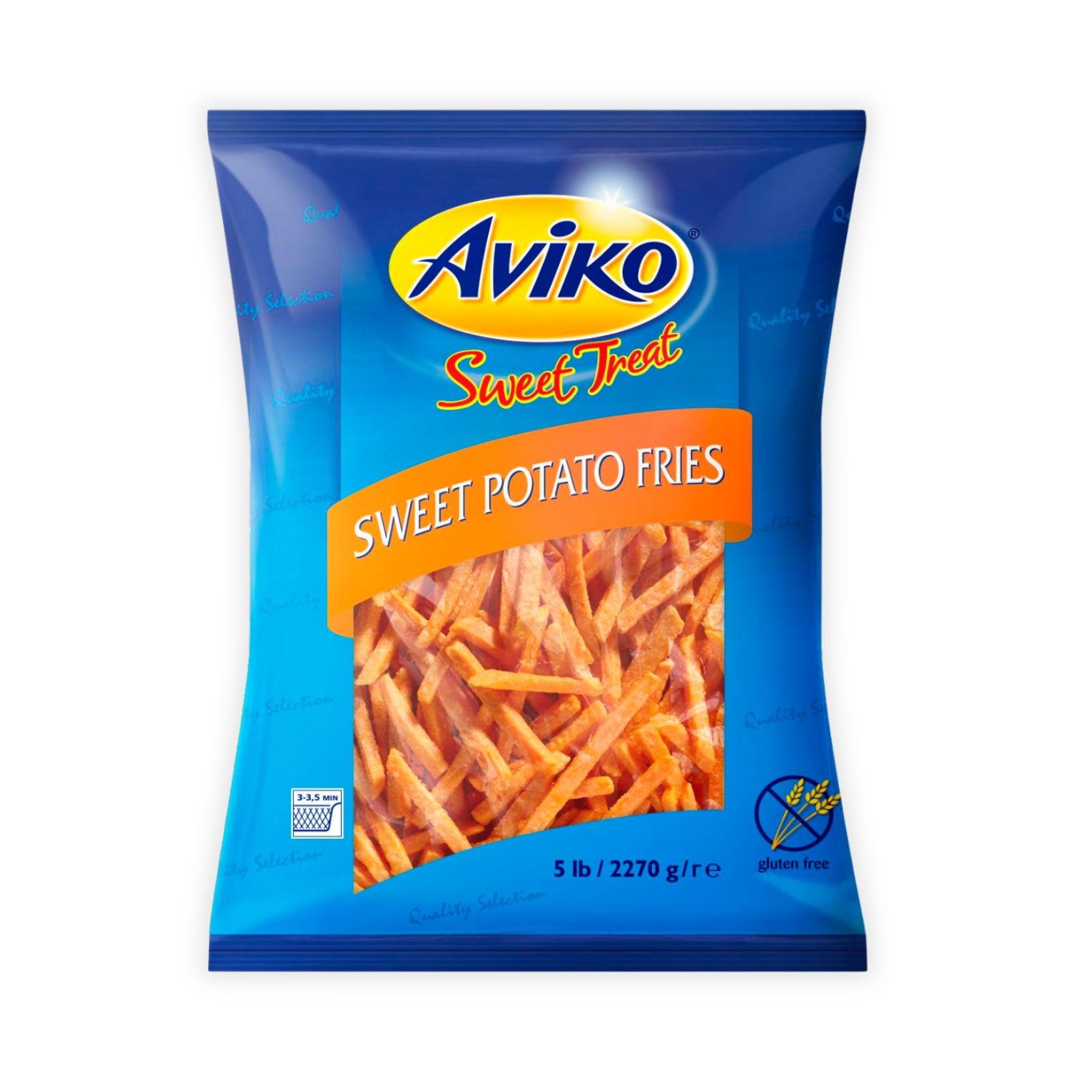 sweet potato fries sötpotatis pommes aviko sverige foodservice packshot