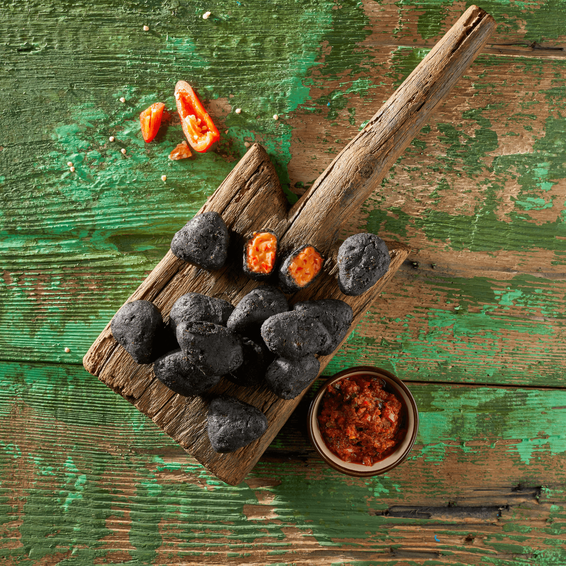 chili cheddar black nugget aviko serveringsförslag