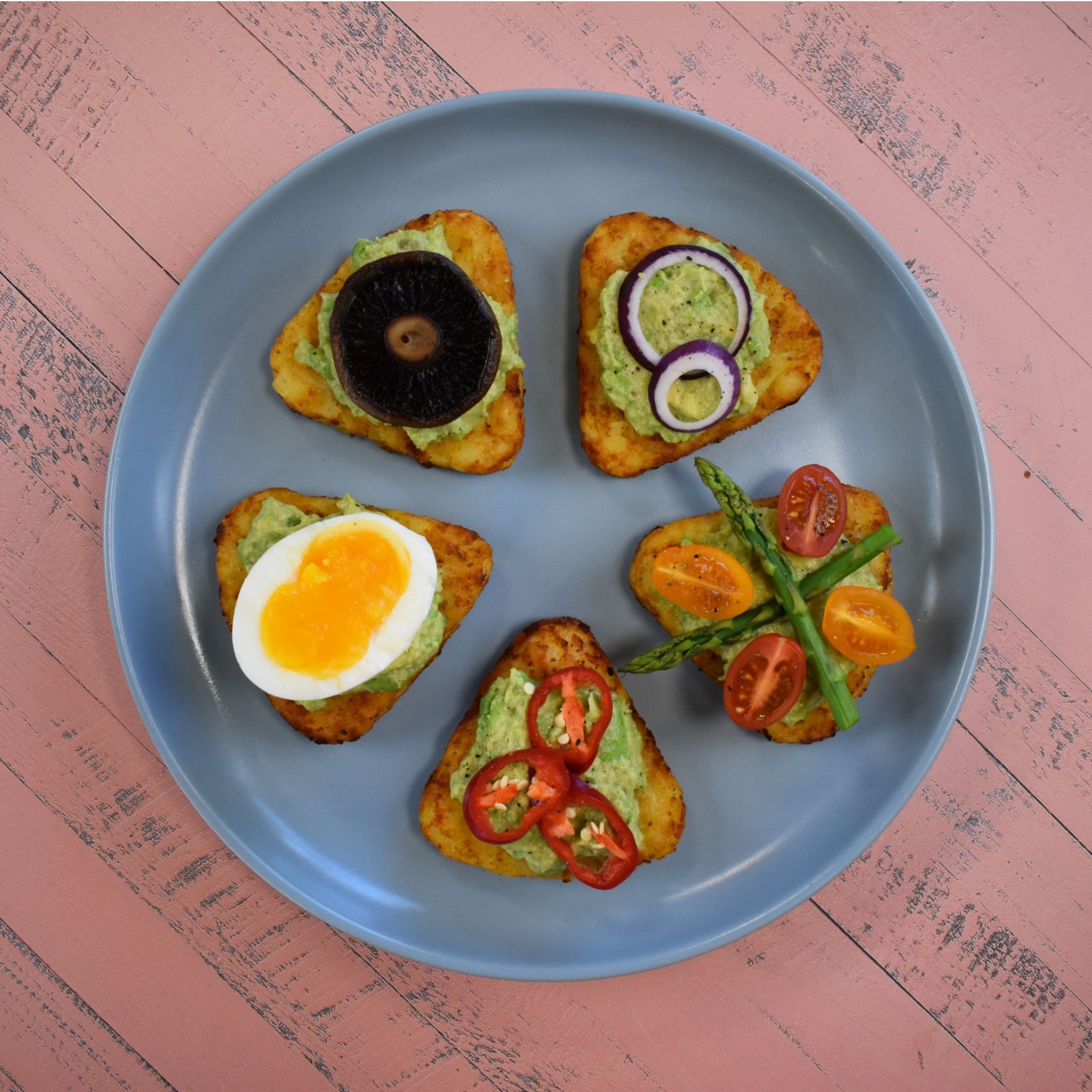 serveringsförslag brunch hash browns rösti potatisbullar