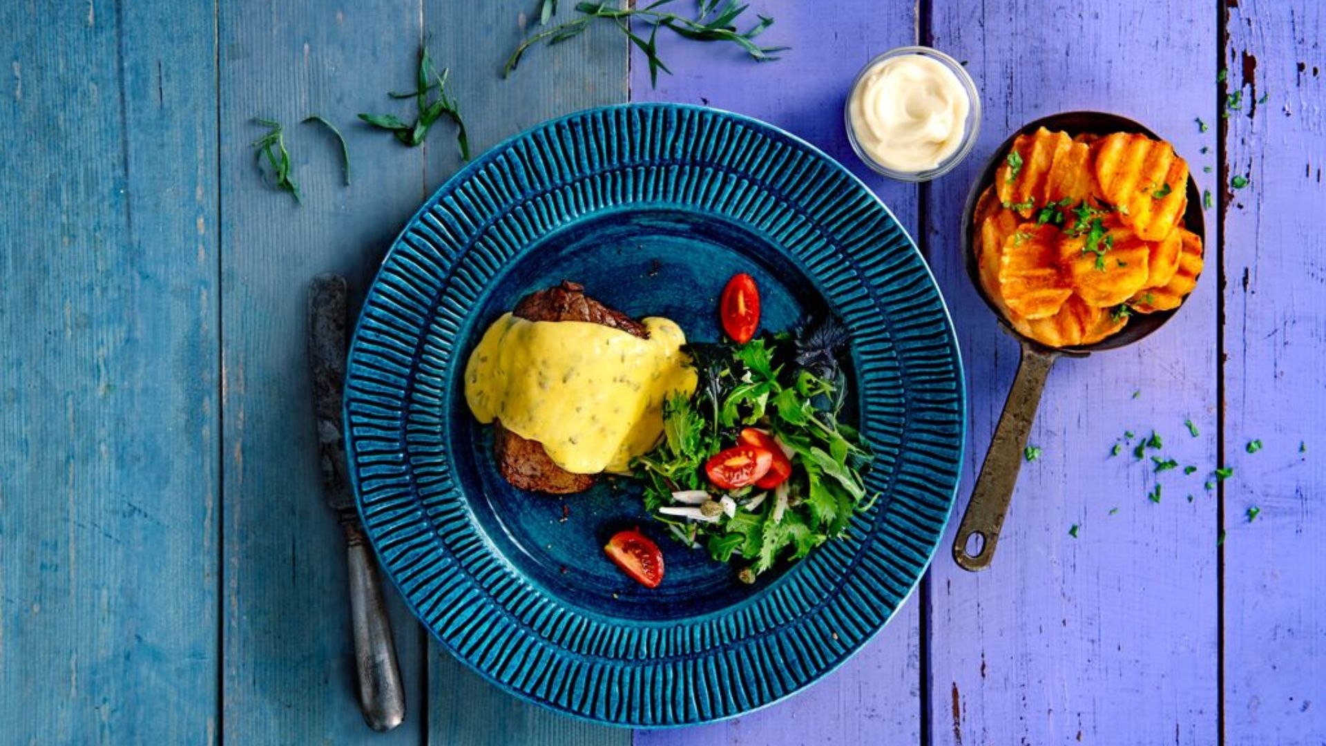 serveringsförslag deep crinkle slices potatis pommes från aviko