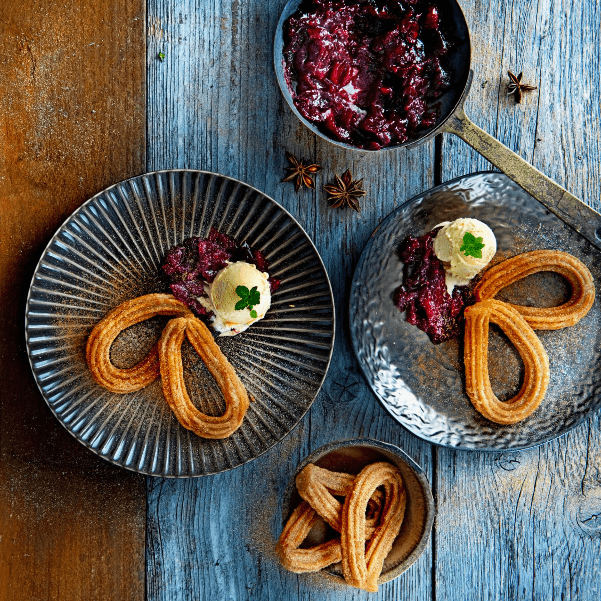 aviko churros serveringsförslag dessert restaurang