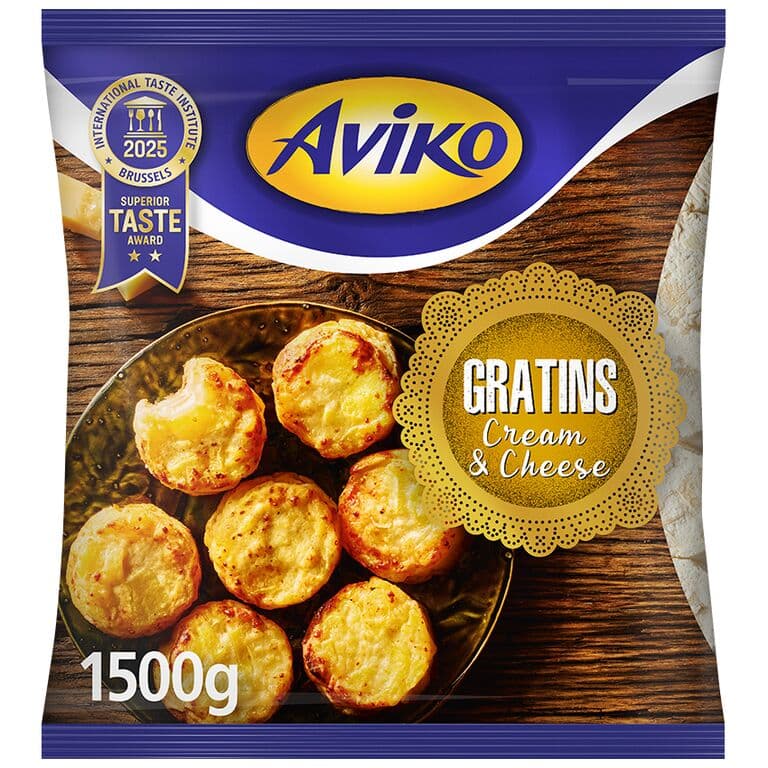 förpackning potatisbakelse ost grädde aviko foodservice sverige