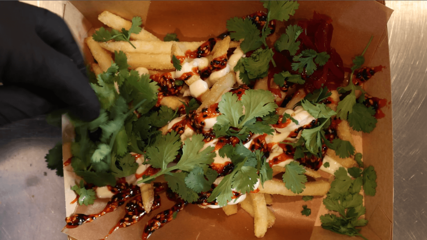 loaded fries diry trenden på restauranger i sverige