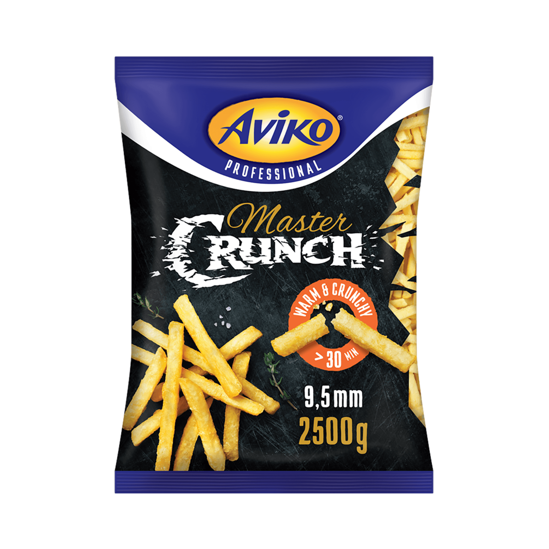 master crunch 9,5 mm pommes frites fries packshot